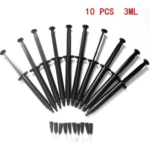 10 Pieces 3ML Professional Teeth Whitening Gingival Barrier /Dental Gum Dam Teeth Whitening Gum Protector Gel