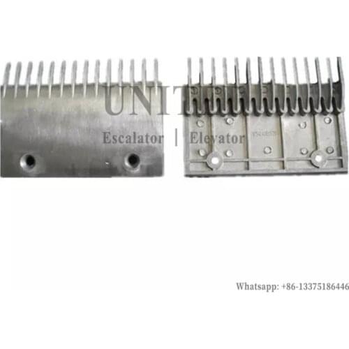 10pcs Escalator Comb FT YS013B578 L125mm W90mm Hole Space 80mm 14T