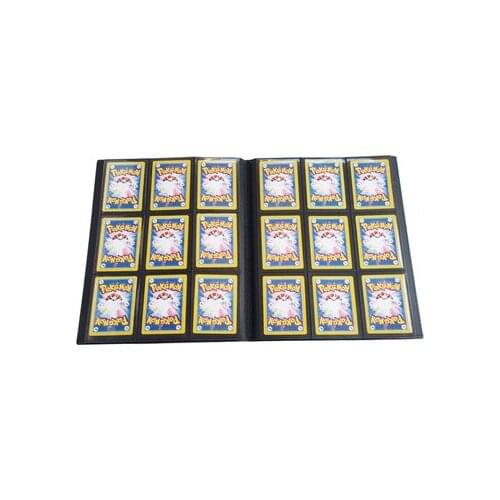 360 Pockets Trading Card Sleeves, Side Loading Pocket Binder, Album Pages Card Collector Coin Holders Wallets Sleeves Set