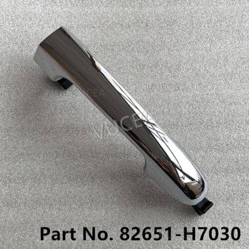82651H7030 Genuine chrome Outside Door Handle catch LH RH For Kia SOLUTO PEGAS 2017 - 2021 Exterior Door Handle 82651-H7030