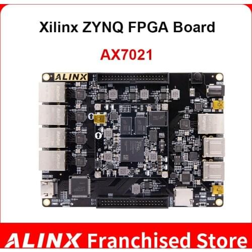 ALINX AX7021: XILINX Zynq-7000 SoC XC7Z020 ARM 7020 SoMs FPGA Board Multiple Gigabit Ethernet