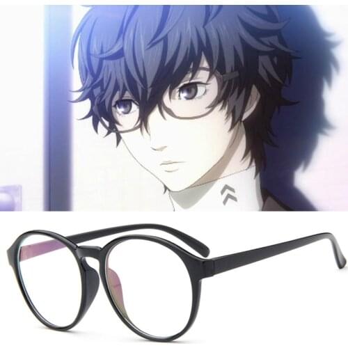 Anime Persona 5 Ren Amamiya Cosplay Glasses Props Akira Kurusu Game