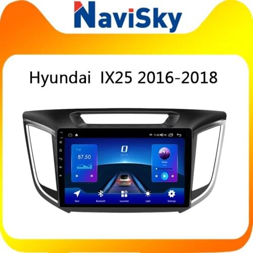 NaviSky 2.5D Car Radio Video Multimedia Player For Hyundai Creta IX25 2014-2019 GPS Navigation Stereo Audio Android Auto no DVD