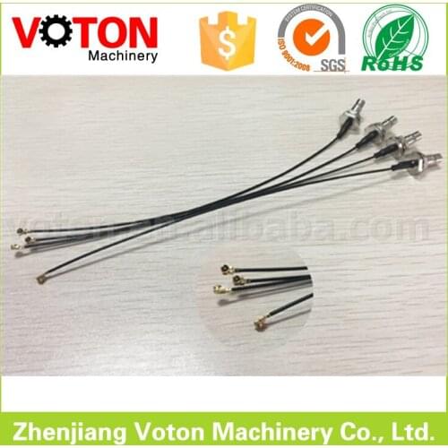 Free shipping RF Pigtail 10pieces QMA female jack bulkhead to IPEX U.FL with mini 1.13 Jumper cable length 360mm