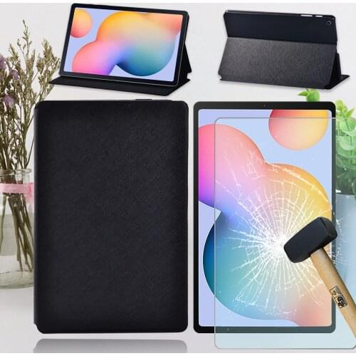 Tablet Case for Samsung Galaxy Tab S6 Lite P610/P615 10.4 Inch Protective Case + Free Stylus + Glass Tempered Film