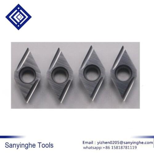 Free shipping high quality 10pcs/lots DCGT11T301/302/304R-U cnc ceramic turning inserts ceramic tips cnc blade lathe cutter tool