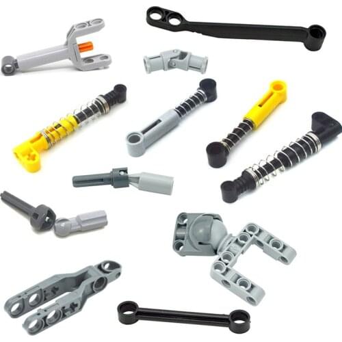 Bricks Technical Parts Shock Absorber Universal Wheel Push Rod Connector Drive Steering Building Blocks 61903 92693 57515 32294