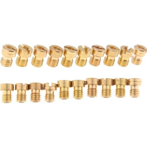 20 Pieces Carburetor Main Jet Kit 85 88 90 ... 105 For Keihin PWK FCR OKO KOSO
