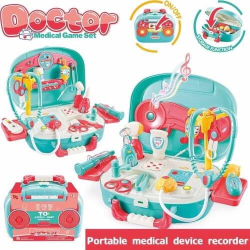 Kids Doctor Kit, Kids-Pretend Play Toy Medical Set,The light music Doctor Toys for Girls and Kids birthday gift