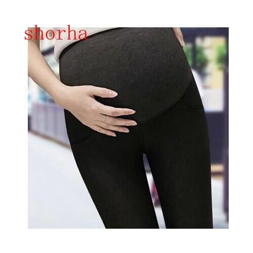 2018 new Cotton Belly Maternity Pants Elastic Waist Pencil Trousers Clothes for Pregnant Women Pregnancy Pants size m-xxl