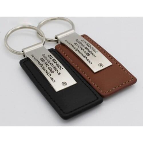 New Keychain Fashion Creative Leather Keychain Metal Personality Charm Keychain Accessories Mens Boutique High Quality Keychain