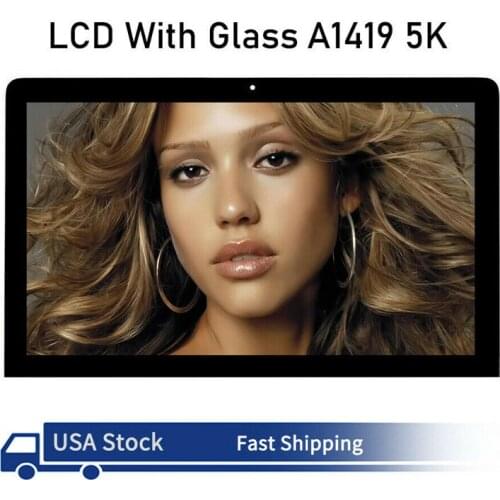 New Original LCD Screen LM270QQ1(SD)(A2)(B1)(B2) For iMac A1419 5K 27" Glass EMC3070 2834USA