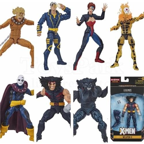 Original Marvel Legends X-MEN Age of Apocalypse 6" Action Figure Weapon X Dark Beast Jean Grey Wild Child Morph Sunfire Toys