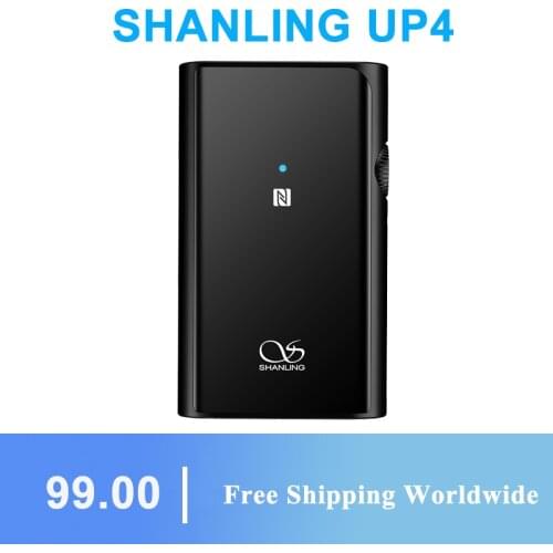 Shanling UP4 CSR8675 Bluetooth 5.0 USB DAC ES9218P Amplifier Hi-Res LDAC LHDC APTX HD AAC SBC Knoowles Microphone Type-c 3.5/2.5
