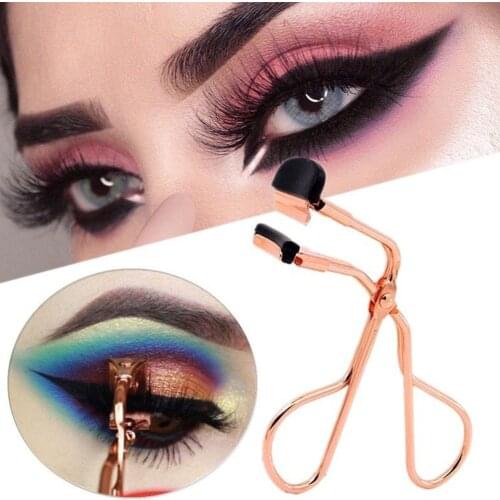 Silicone Natural Mini False Eyelash Curler Cosmetic Makeup Details Part Segmentation Curling Eye Lashes Clip Manual Flexible