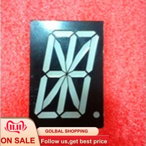 2pcs 16 Segment 1Digit Bit 1-digit LED Display 2.3inch Common Anode 16-segment LED Display Module Tube RED 2.3"