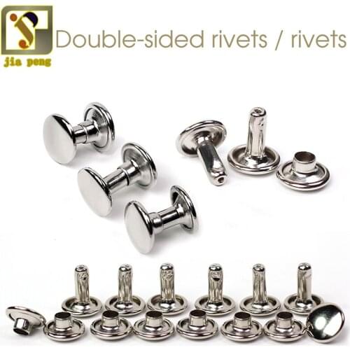 Batch Clothing rivets (100 sets / batch) 10mm Screw DIY handmade fashion rivet of metal belt belt strap shoes package crafts