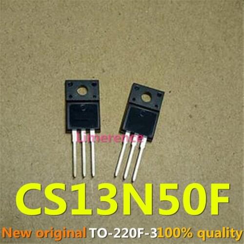 100% nuevo 10 unids/lote original MOSFET CS13N50F 13A 500V CS13N50FA9H 13N50 TO220F Transistor
