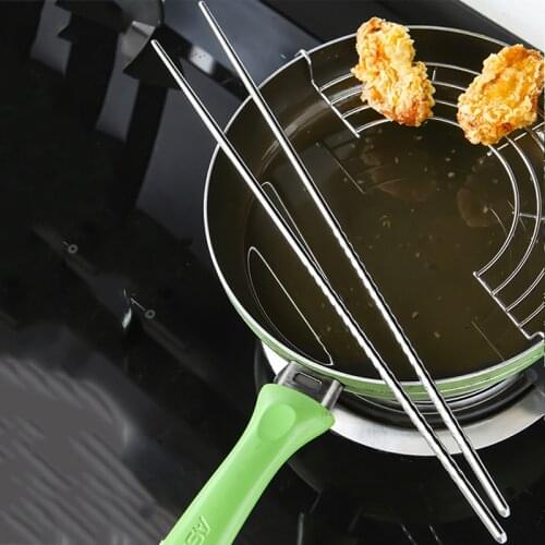 2pcs 38.8cm Long Korean Stainless Steel Chopsticks Food Sticks Portable Reusable Chopstick Sushi Hashi Kitchen Accessories