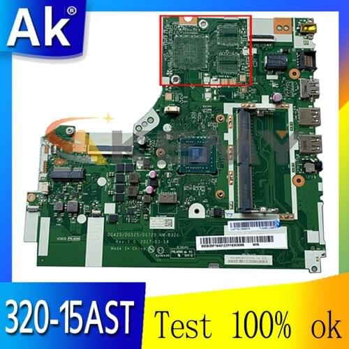 Akemy For Lenovo 320-15AST 320-17AST 330-15AST Laptop Motherboard DG425 DG525 DG725 NM-B321 AMD Onboard CPU DDR4 Tested 100