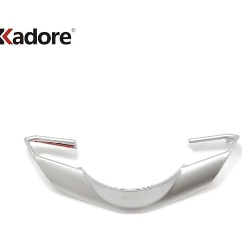 Car Interior Accessories For Mazda 3 M3 Axela 2017 2018 ABS Matte Car Steering Wheel Protective Cover Trim Sticker Styling