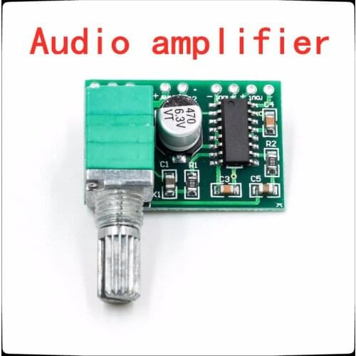 PAM8403 Mini 5V Audio Digital Amplifier Board With Switch Potentiometer Can Be USB Powered Volume Control High Quality