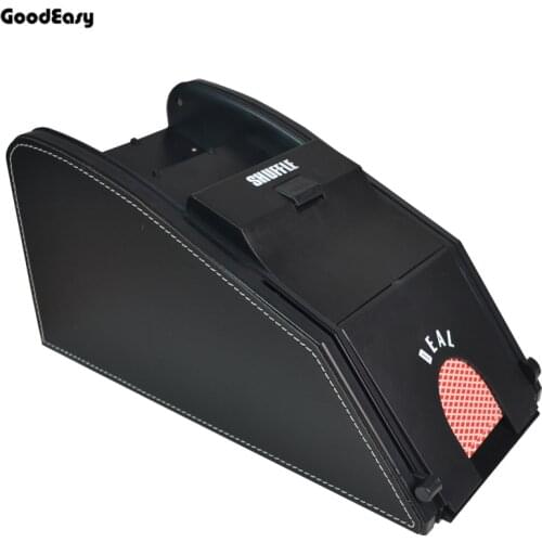 Casino Card Shuffler Double Use Deluxu 2 IN 1 Card Dealing Shoe Poker Card Shuffler Automatic Machine Playing card shuffler