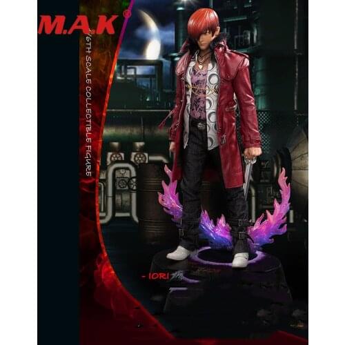 KOF14 1/6 Scale Iori Yagami Ki FIGHTERS Male Acton Figure 36CM Doll Model for Fans Birthday Gifts