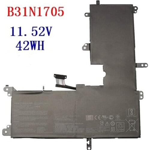 Origina B31N1705 Laptop Battery For Asus VivoBook Flip 14 TP410UA-EC229T TP410UR-EC08 TP410UF-1A U405UA-BI5T5 UX460UA-2G UX331UA