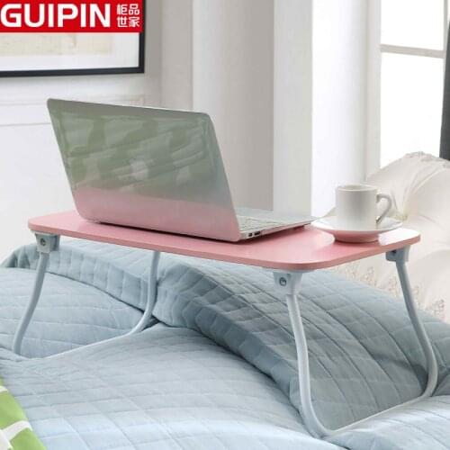 Simple notebook computer desk with folding bed dormitory artifact lazy little table desk desk