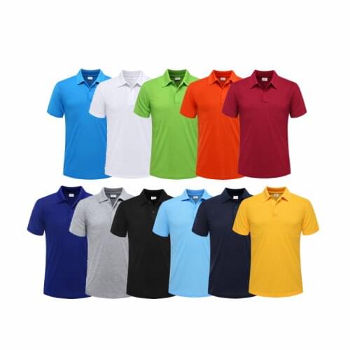 QNPQYX New Summer Cheap Casual Short-sleeved Polo Suit Personal Company Group LOGO Custom POLO Shirt Cotton Men And Women Custom