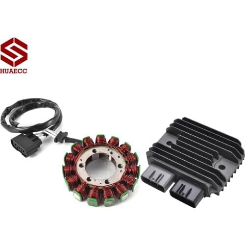 Regulator Rectifier and Magneto Stator Coil Generator Alternator for Kawasaki ZX6R ZX-6R 2009-2014 2010 2011 2012 2013