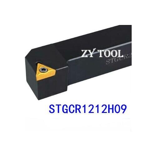 STGCR1212H09 12*12*100MM Metal Lathe Cutting Tools Lathe Machine CNC Turning Tools External Turning Tool Holder S-Type STGCR/L