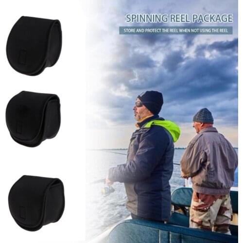 Fishing Reel Bag Protective Case Cover for Drum/Spinning/Raft Reel Pouch Cover