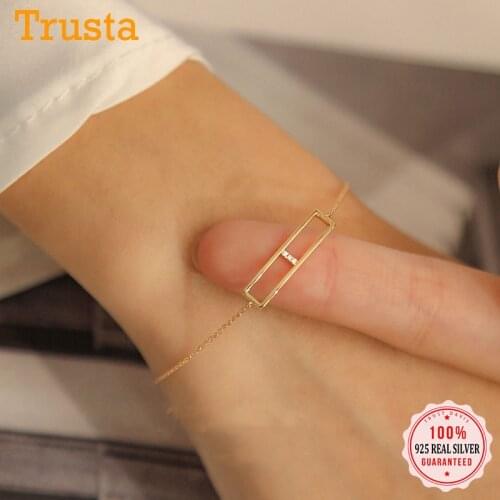 TRUSTDAVIS Golden Bracelets