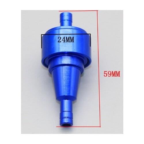 3 colors Universal 6mm Petrol Gas Fuel Filter Cleaner Gasoline Strainer For Motorcycle Modification Parts