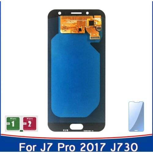100% test LCD for SAMSUNG Galaxy J7 Pro 2017 J730 Display Touch Screen Digitizer Assembly for SM-J730F J730FM J730F/DS J730GM/DS