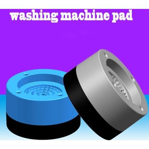 4pcs Universal Fixed Non-slip Mat Anti-vibration Foot Pad Washing Machine Rubber Pad Anti-vibration Pad Dryer