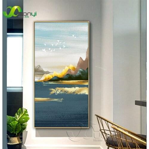 Abstract Landscape Canvas Painting Print On Canvas Wall Picture For Living Bed Room Home Cuadros Decor Modern Painting Unframed
