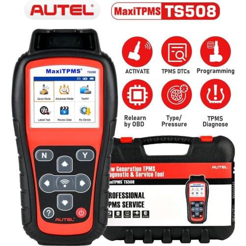 Autel MaxiTPMS TS508 TPMS Diagnostic & Service Tool Tire Pressure Monitoring System