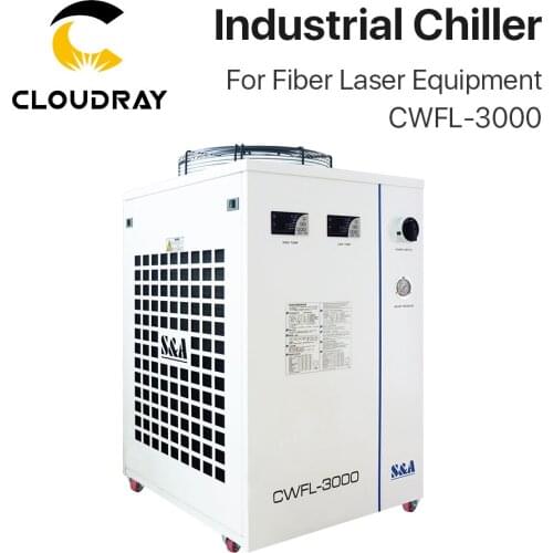 Cloudray S&A CWFL-3000 Industry Air Water Chiller for Fiber Laser Engraving Cutting Machine