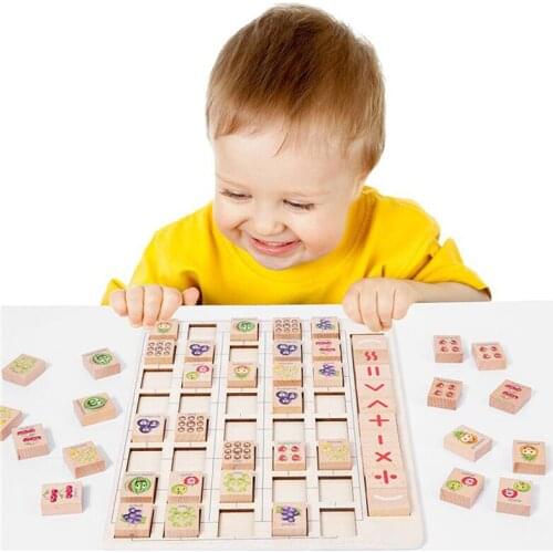 Sudoku Puzzle Game For Kids, Chess, Logic Learning Development, Classic Educational Board Game Kid Training Toy