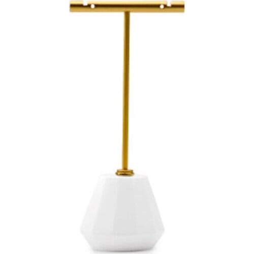 FANXI Type Resin Earring Jewelry Display Stand with Metal Display Stand for Jewelry Storage Display Stand