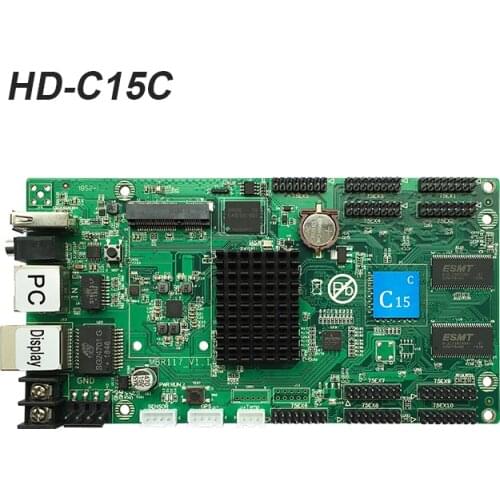 Huidu C15C HD-C15C asynchronous control card work with HD-R500 HD R501 HD R501S HD R5018 led receiving card for shop windows led