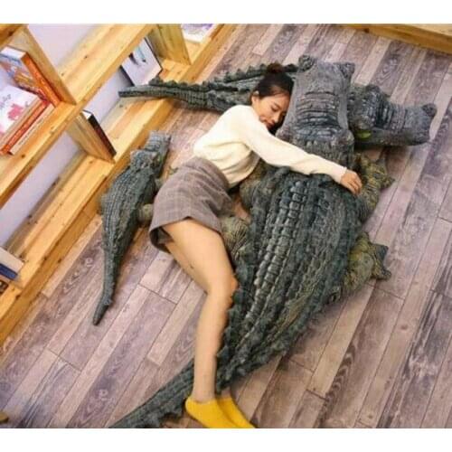 Spoof Simulation Big Crocodile Doll Plush Toy Birthday Gift Stuffed Crocodile Toys