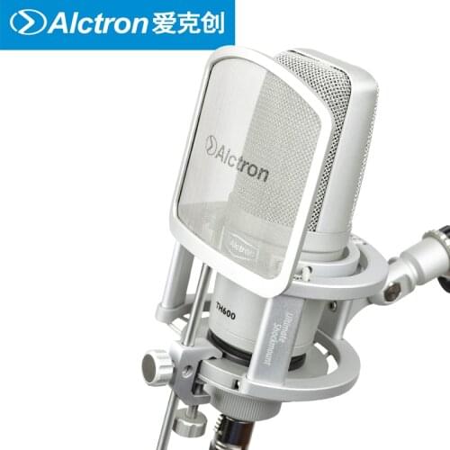 Alctron TH600 large diaphragm condenser recording microphone for vocal, instruments pickup,live broadcast,studio and stage
