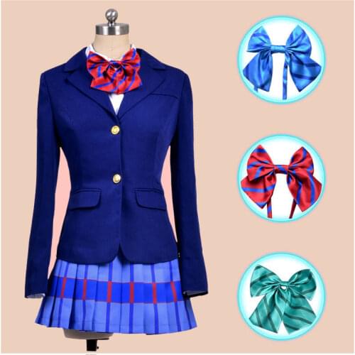 Love Live! Lovelive Kousaka Honoka Minami Kotori Ayase Eli Tojo Nozomi Nishikino Maki School Uniforms Love Live Cosplay Costumes