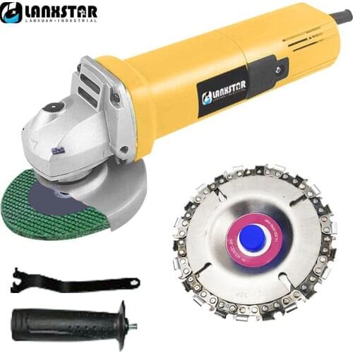 Multi-Function Speed Angle Grinder Small Household Hand Grinding Wheel Cutting Grinding Electric Tool Polishing Machine