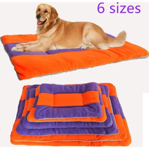 Soft Durable Pet Nest Dog Bed Cat House Fleece Mat Winter Ultra Warm Sleeping Kennel Bed Sofa For Small Puppy Medium Large Dogs