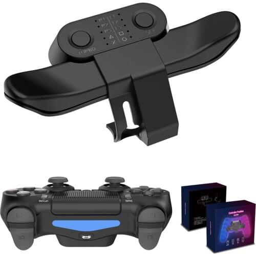Controller Back Button Attachment For SONY PS4 Gamepad Joystick Rear Button With Turbo Extension Key Adapter Game Accessories